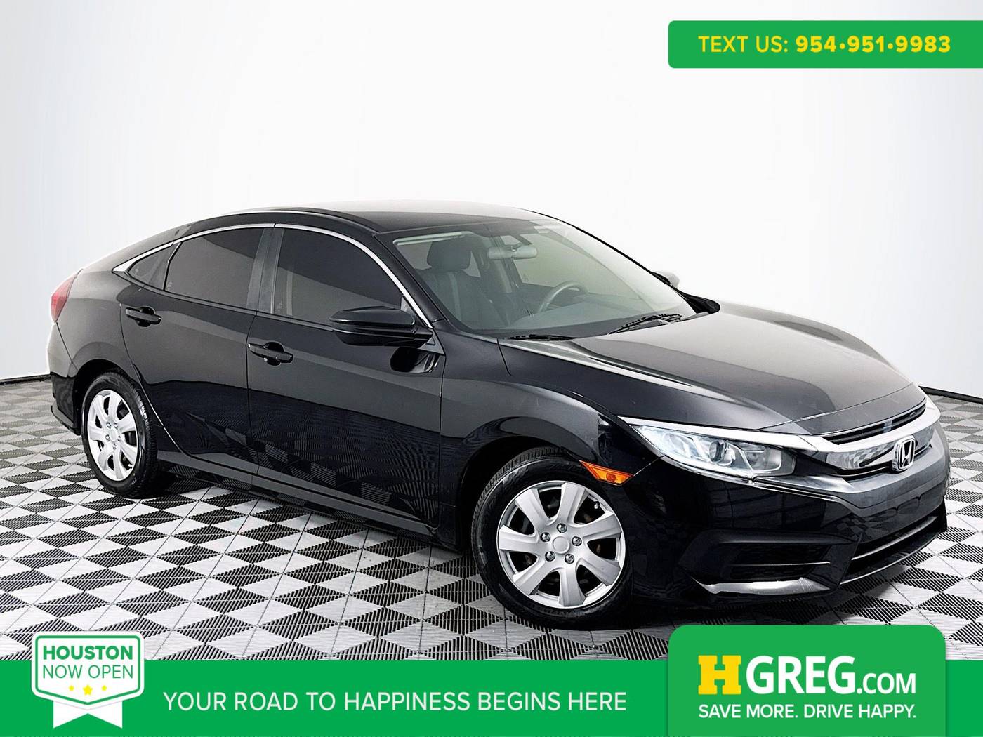 2018 Honda Civic LX — Sedan — 70,629 mi — Houston, TX