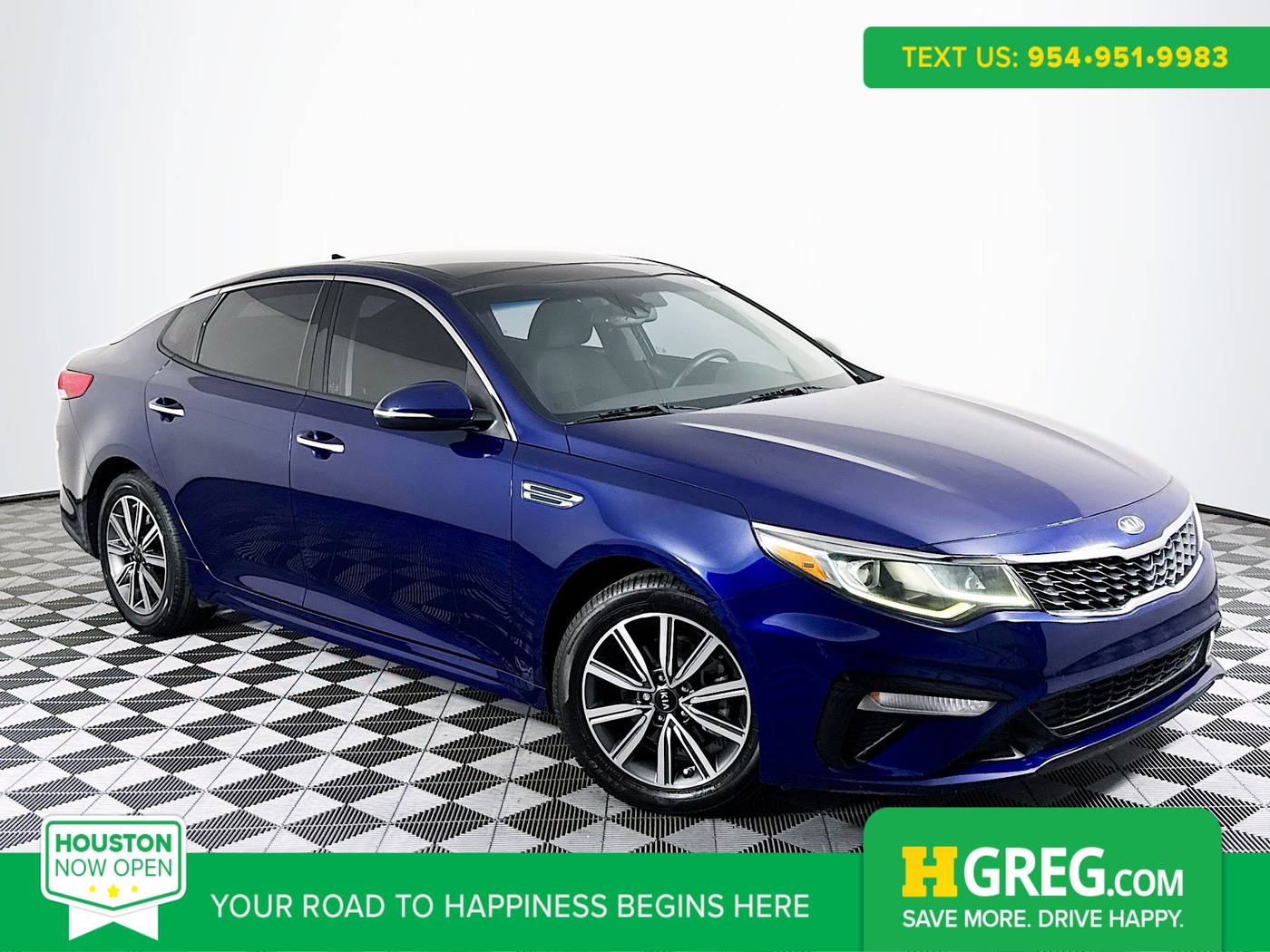 2019 Kia Optima LX — Sedan — 50,277 mi — Houston, TX