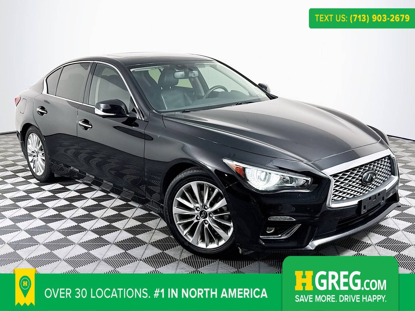 2021 INFINITI Q50 3.0t LUXE — Sedan — 59,688 mi — Houston, TX