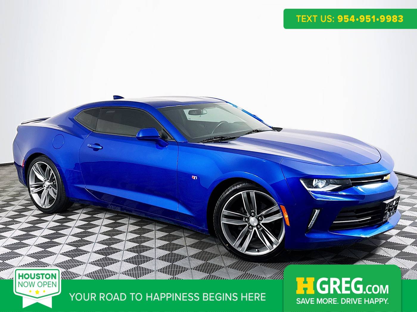 2017 Chevrolet Camaro 1LT — Coupe — 69,779 mi — Houston, TX