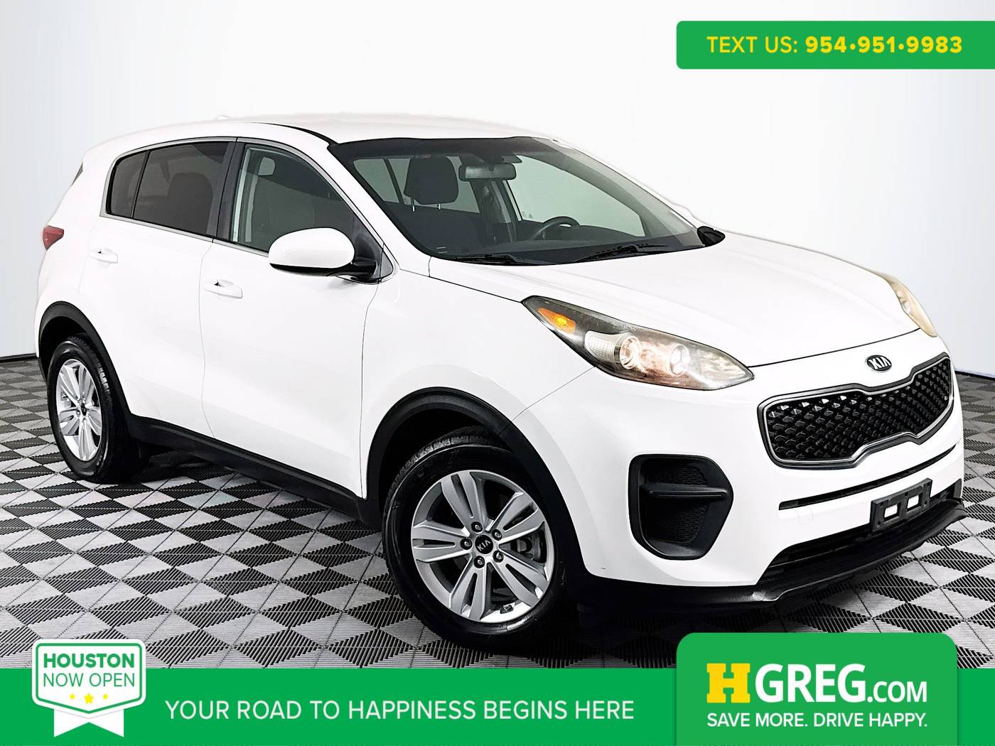 2018 Kia Sportage LX — SUV — 76,193 mi — Houston, TX