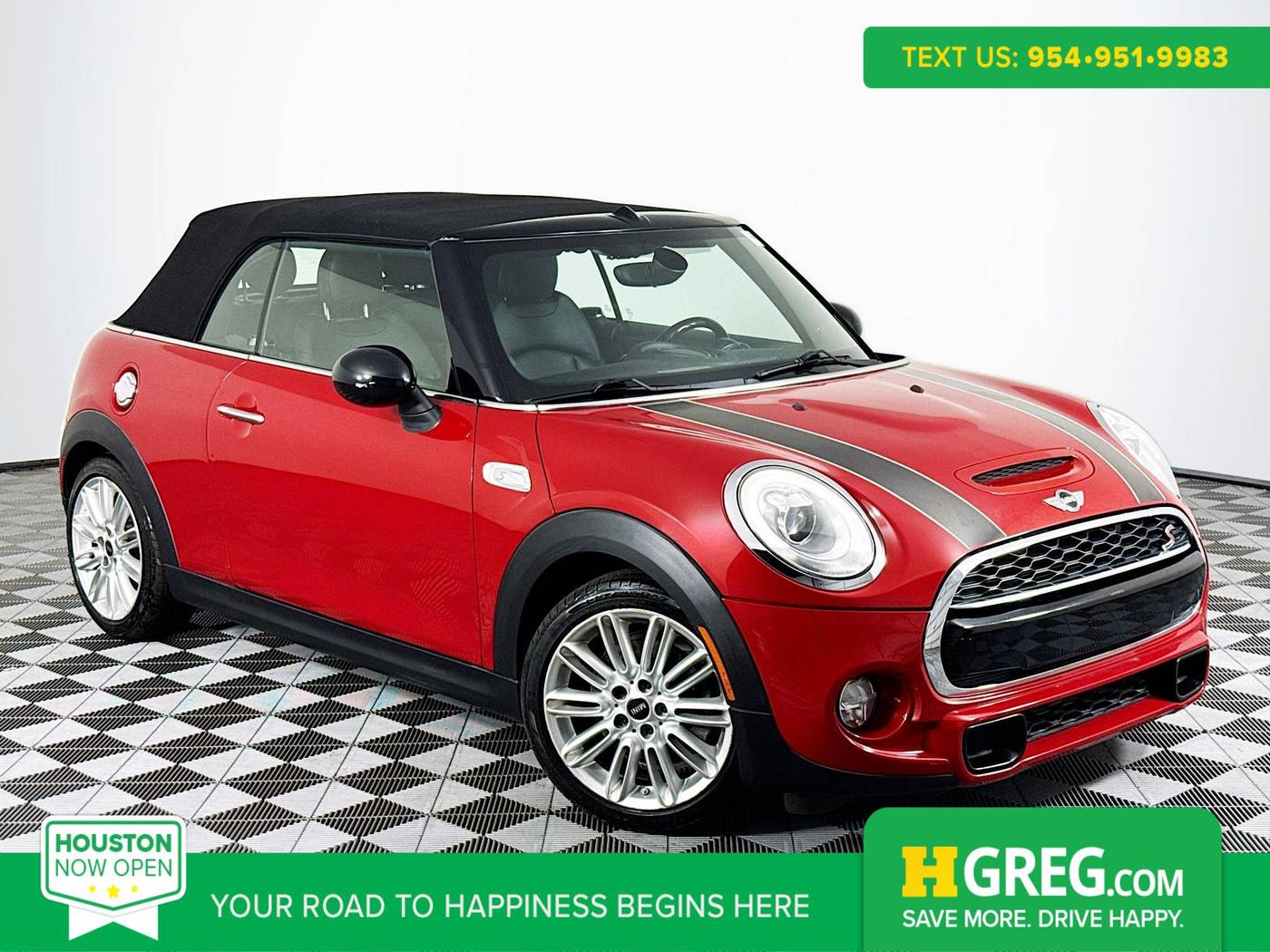 2016 MINI Convertible Cooper S — Convertible — 60,332 mi — Houston, TX