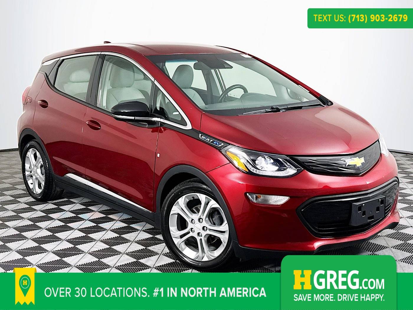 2020 Chevrolet Bolt EV LT — Hatchback — 63,126 mi — Houston, TX