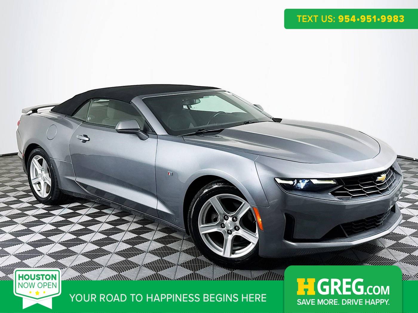 2020 Chevrolet Camaro 1LT — Convertible — 59,763 mi — Houston, TX