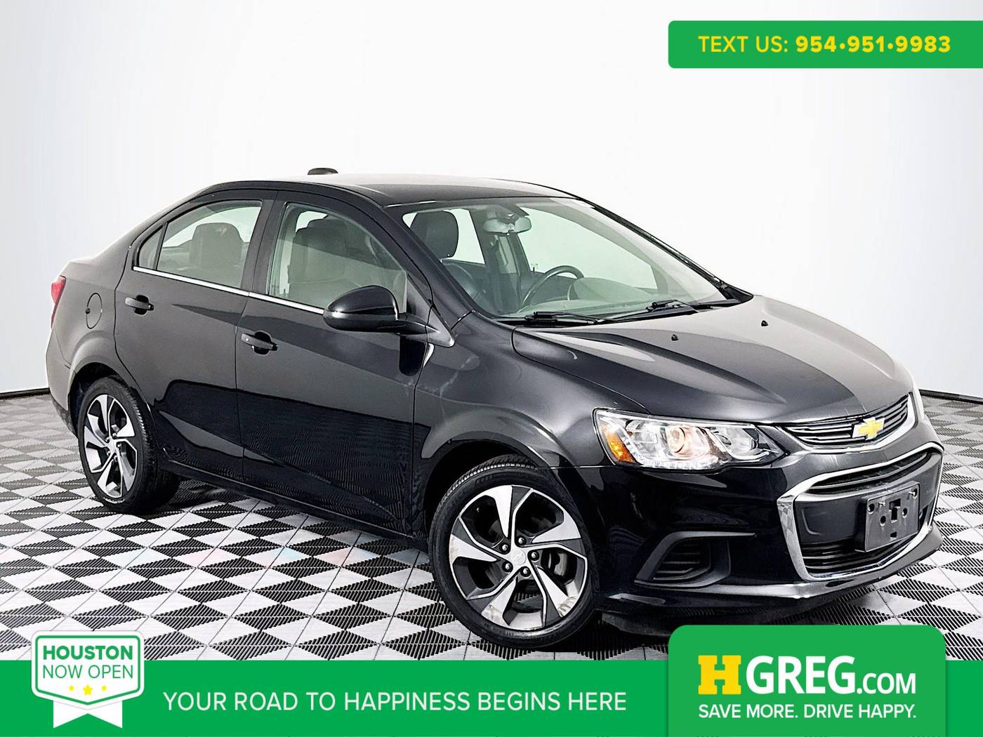 2019 Chevrolet Sonic Premier — Sedan — 62,967 mi — Houston, TX