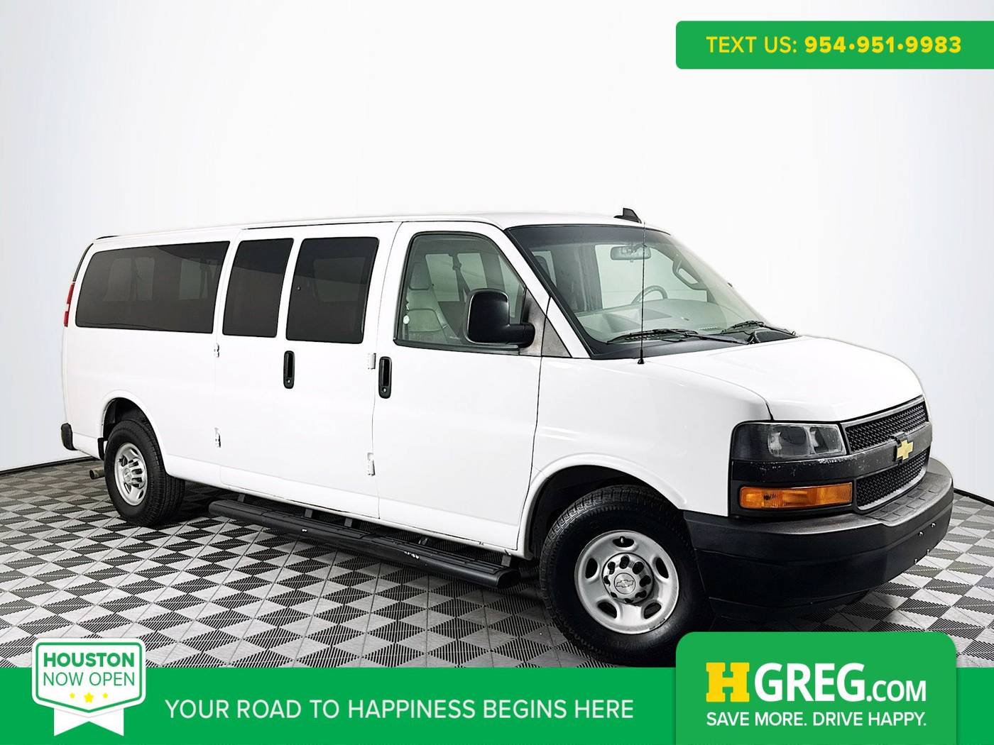 2019 Chevrolet Express Passenger LS — Passenger Van — 66,675 mi — Houston, TX