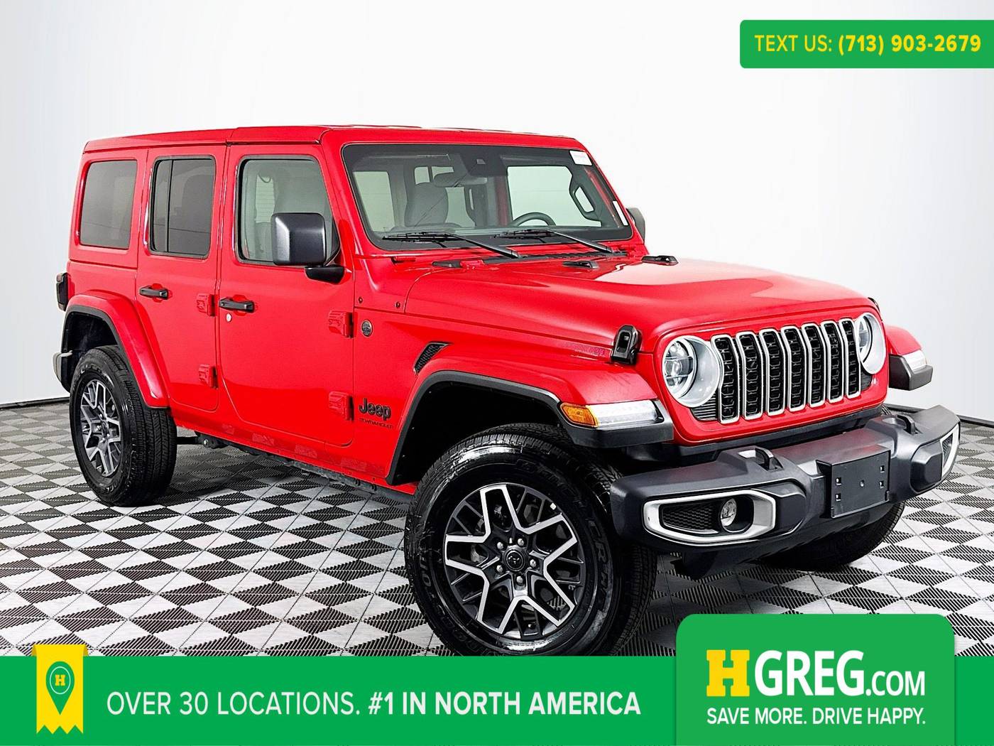 2025 Jeep Wrangler Sahara — SUV — 12,511 mi — Houston, TX