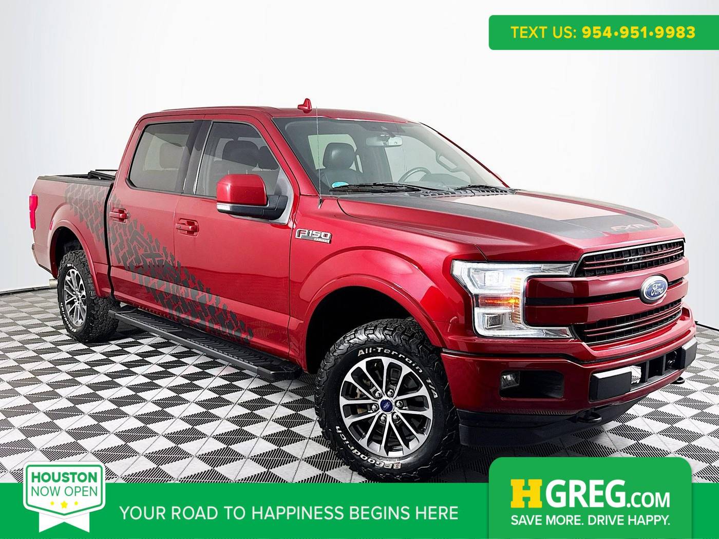 2018 Ford F-150 Lariat — Pickup Truck — 93,956 mi — Houston, TX