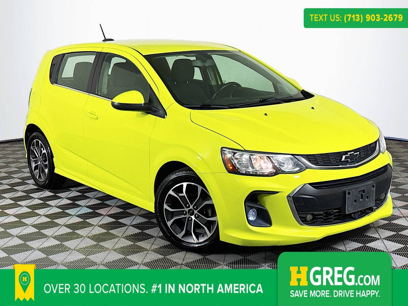 2019 Chevrolet Sonic LT — Hatchback — 61,743 mi — Houston, TX