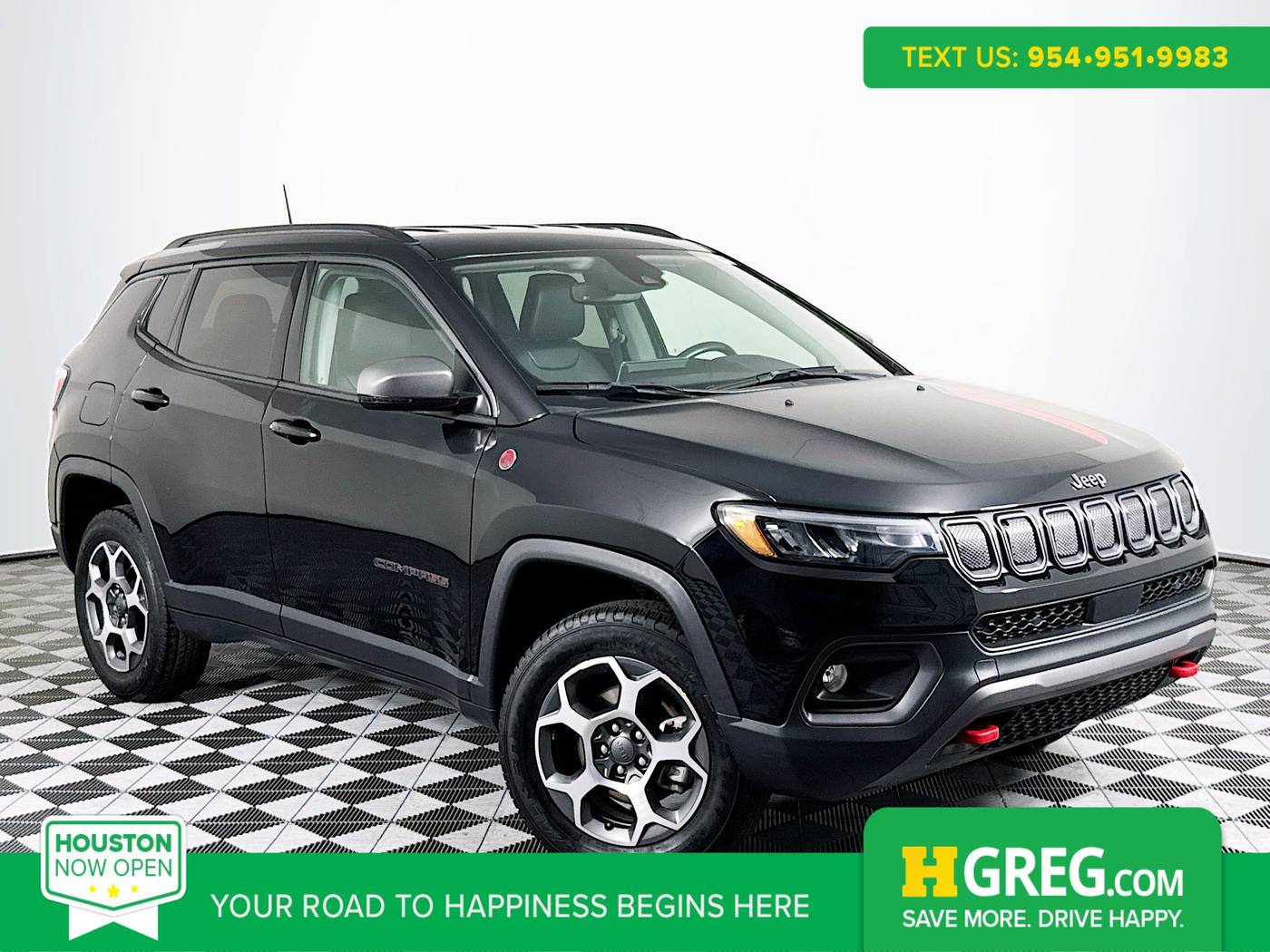 2022 Jeep Compass Trailhawk — SUV — 17,376 mi — Houston, TX