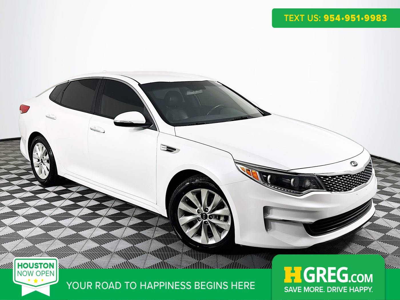 2016 Kia Optima EX — Sedan — 61,674 mi — Houston, TX