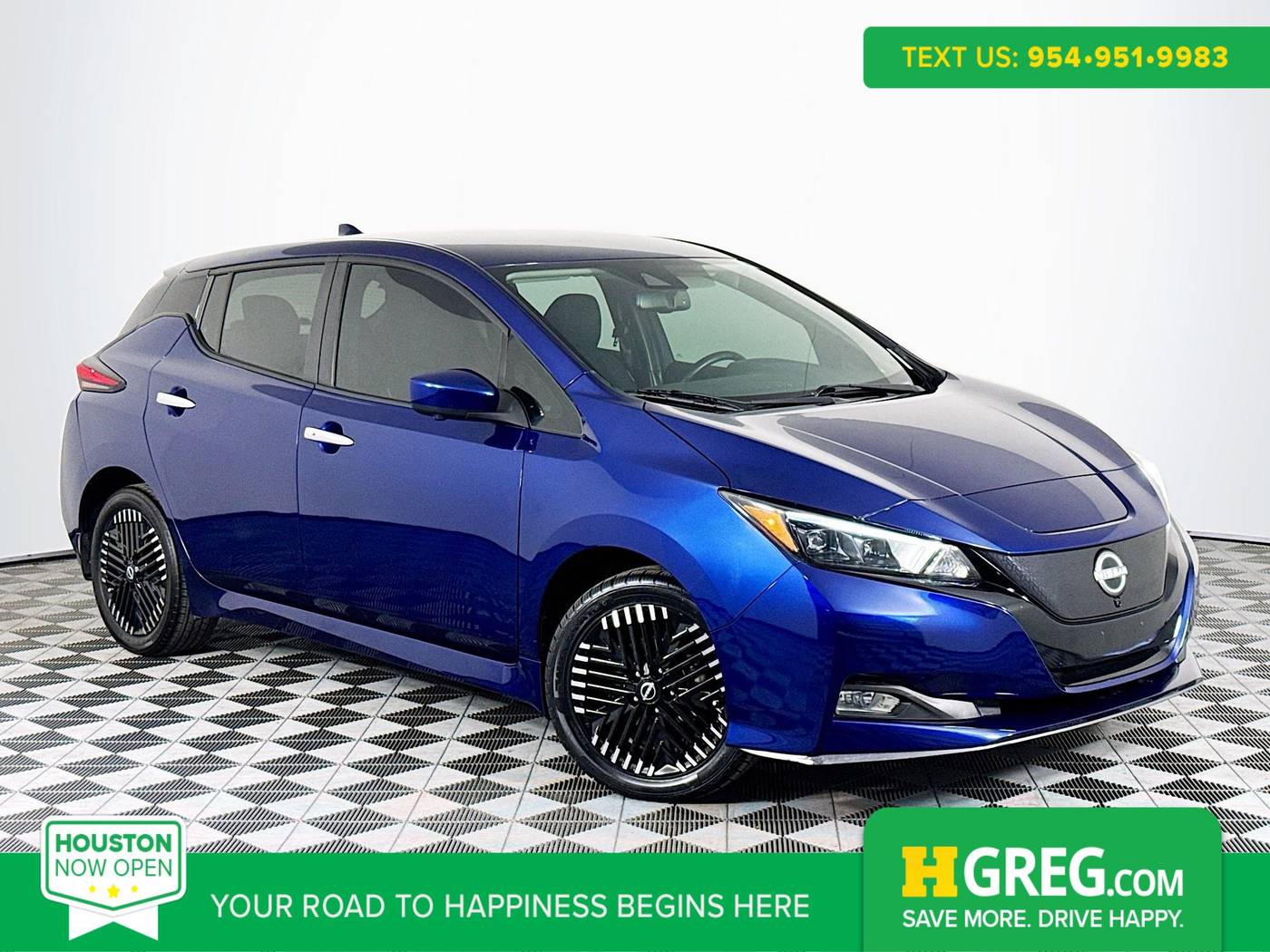 2023 Nissan LEAF SV PLUS — Hatchback — 21,547 mi — Houston, TX