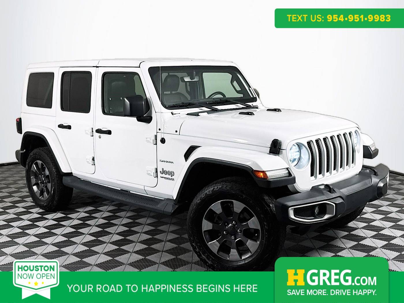 2019 Jeep Wrangler Sahara — SUV — 73,909 mi — Houston, TX