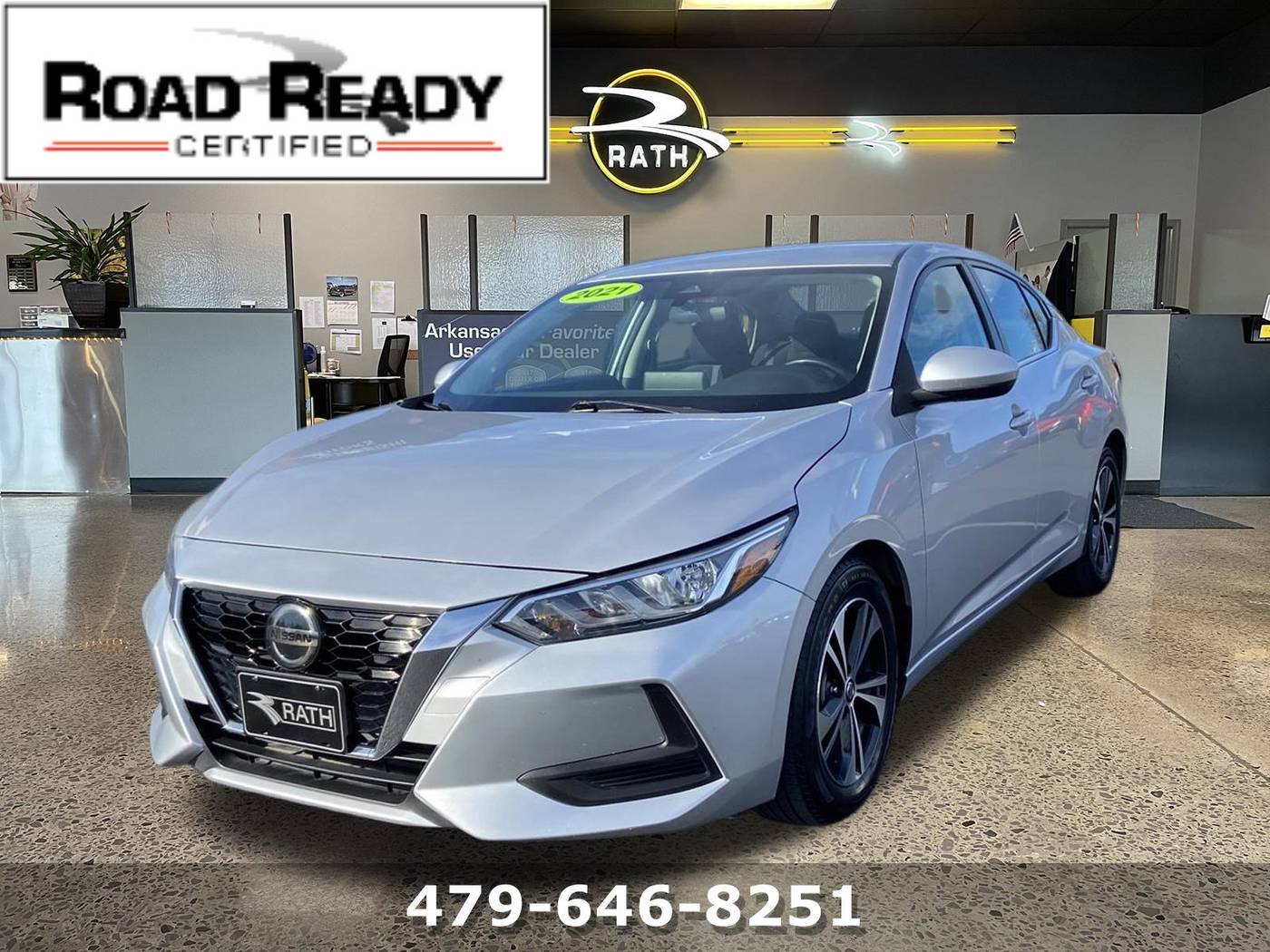2021 Nissan Sentra SV — Sedan — 63,563 mi — Fort Smith, AR