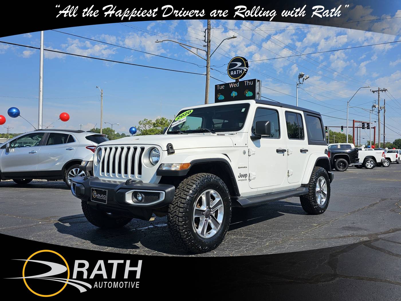 2020 Jeep Wrangler Sahara — SUV — 71,635 mi — Fort Smith, AR