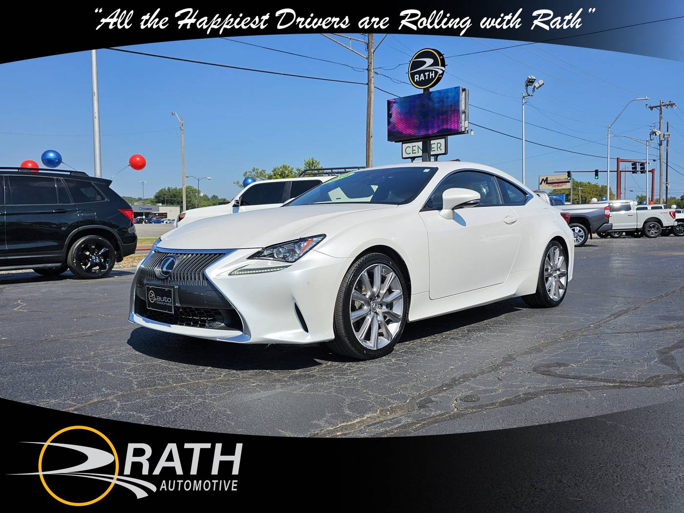 2016 Lexus RC RC 200t — Coupe — 75,494 mi — Fort Smith, AR