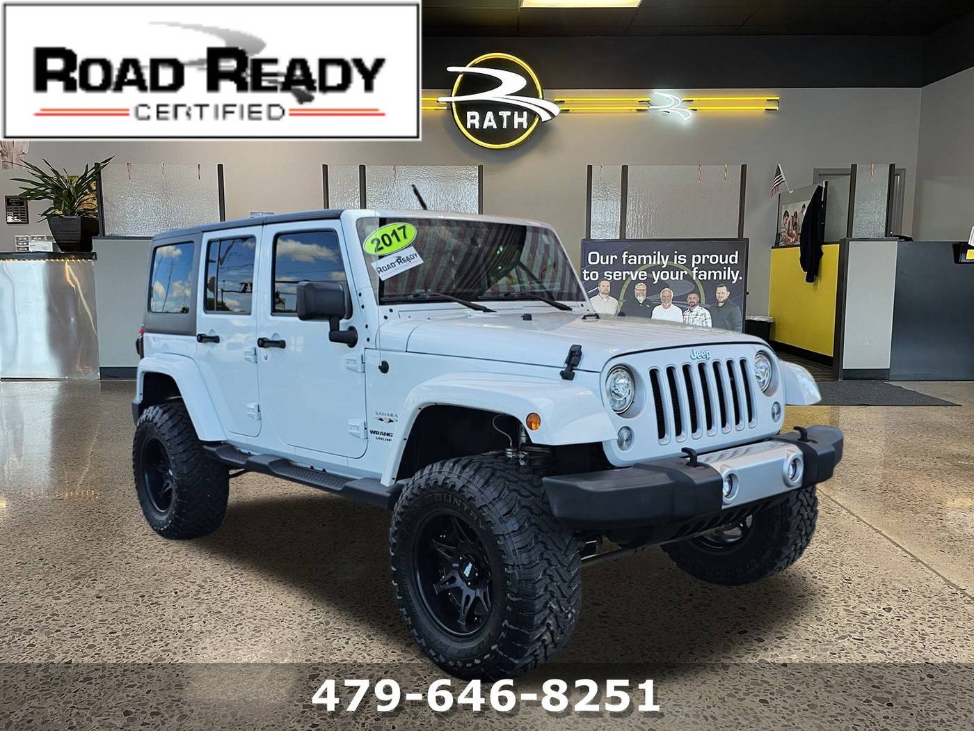2017 Jeep Wrangler Sahara — SUV — 66,953 mi — Fort Smith, AR