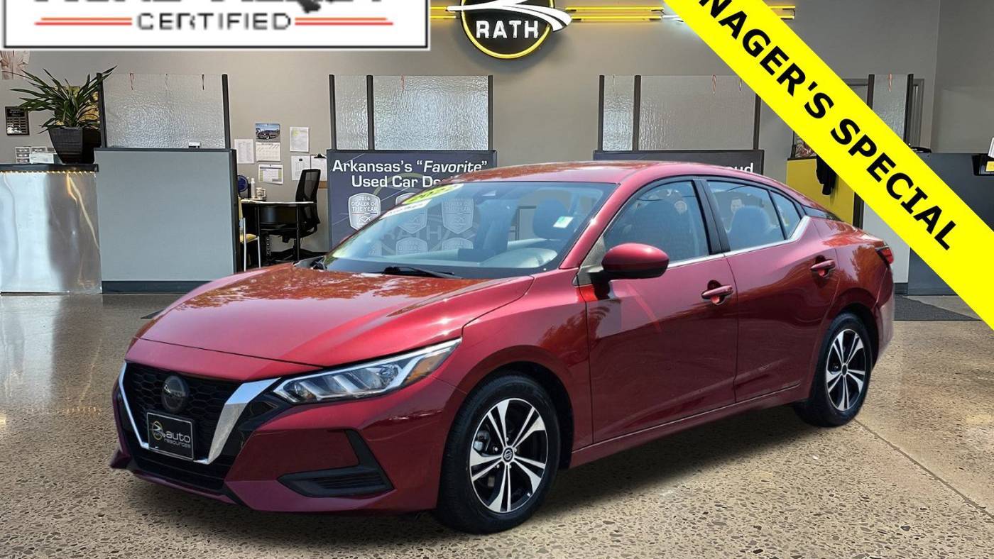 2022 Nissan Sentra SV — Sedan — 55,040 mi — Fort Smith, AR