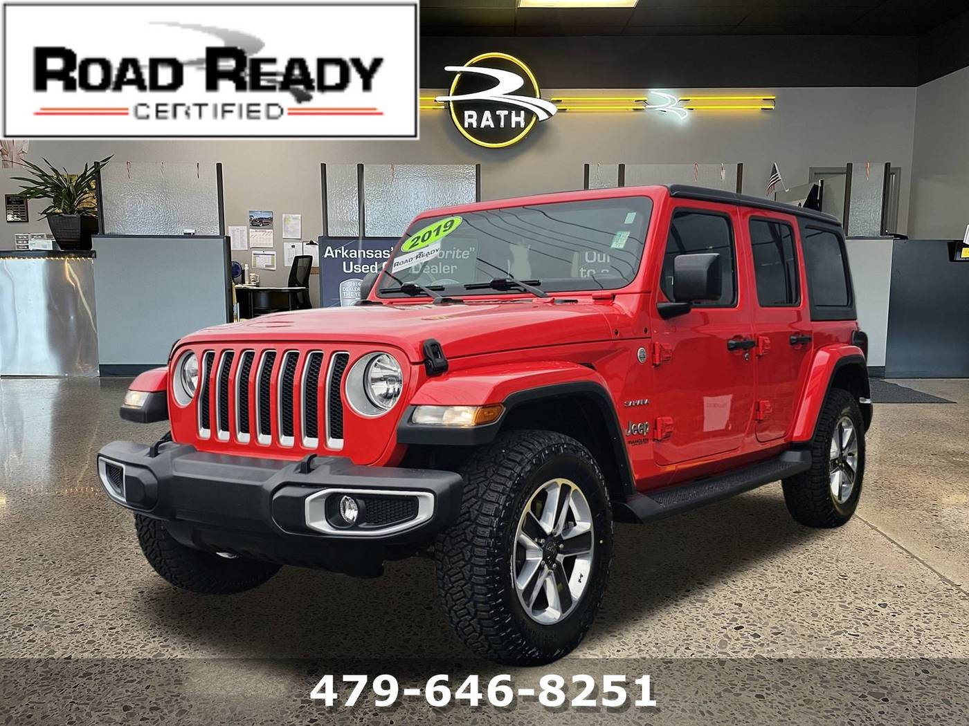 2019 Jeep Wrangler Sahara — SUV — 28,010 mi — Fort Smith, AR