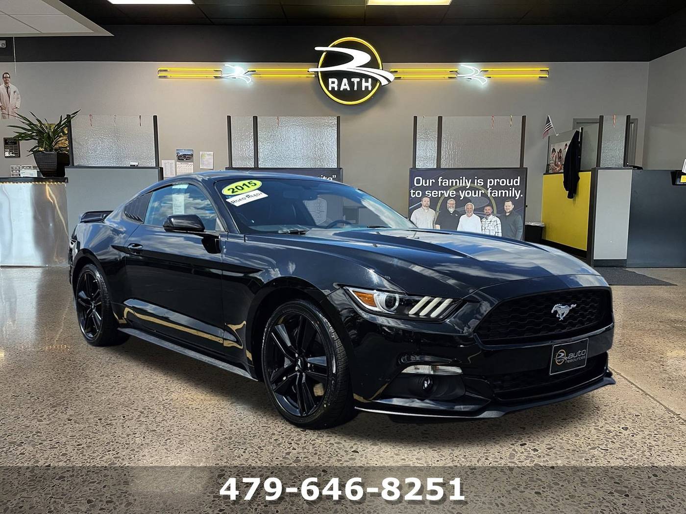 2015 Ford Mustang EcoBoost Premium — Coupe — 57,441 mi — Fort Smith, AR