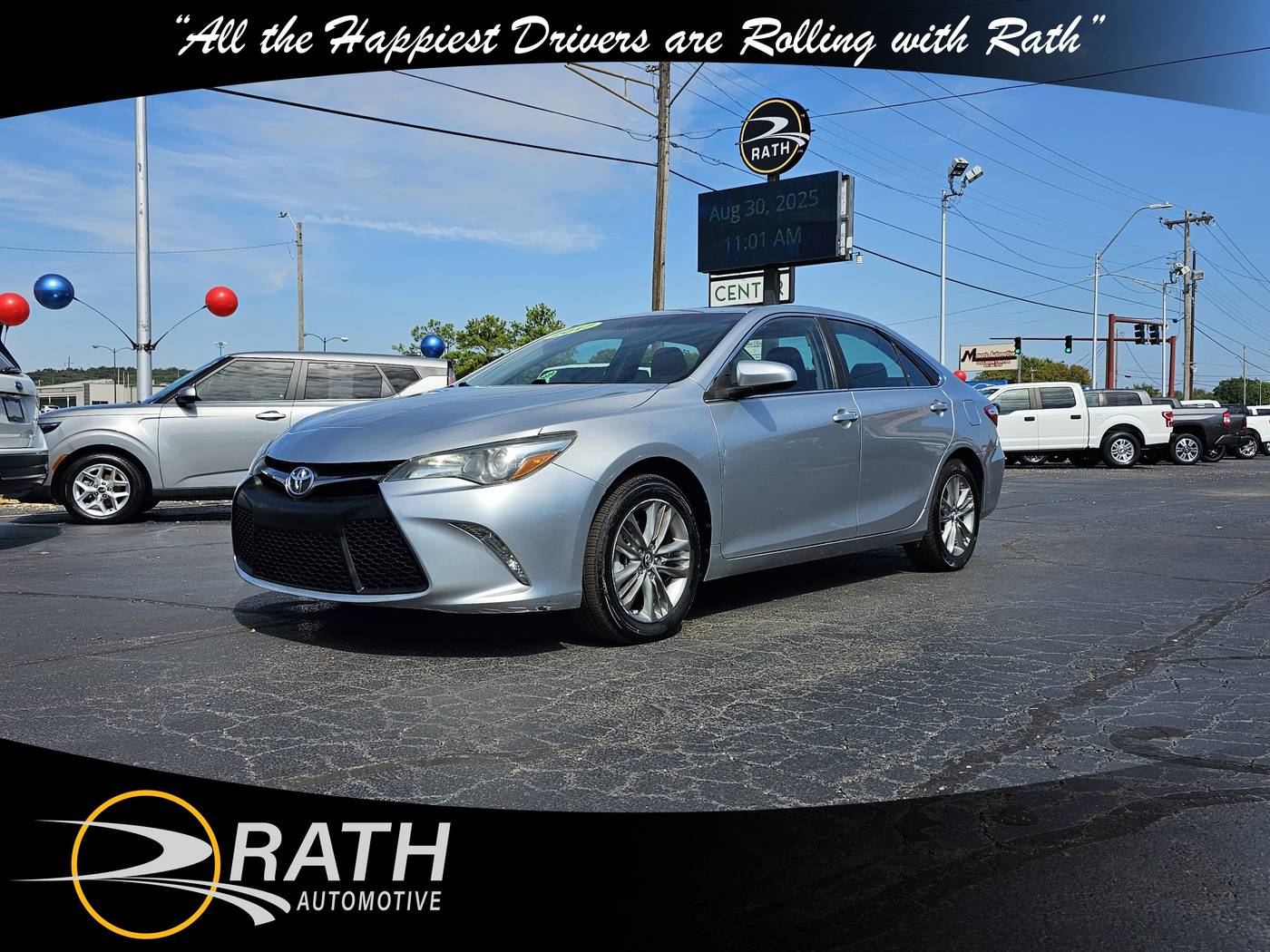 2017 Toyota Camry SE — Sedan — 116,478 mi — Fort Smith, AR
