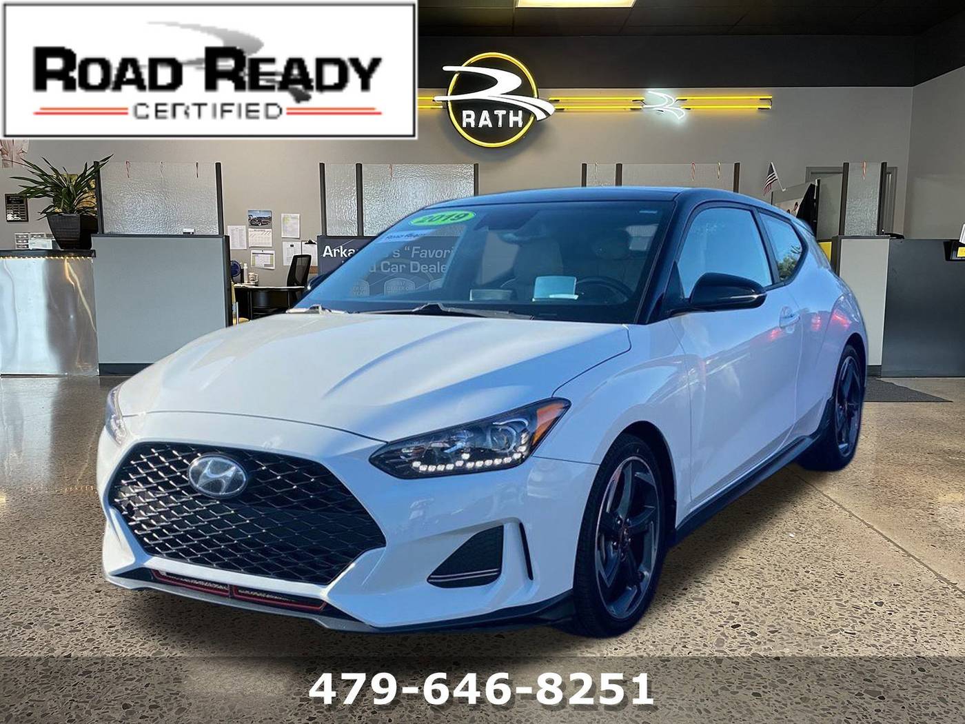 2019 Hyundai Veloster Turbo Ultimate — Hatchback — 50,010 mi — Fort Smith, AR