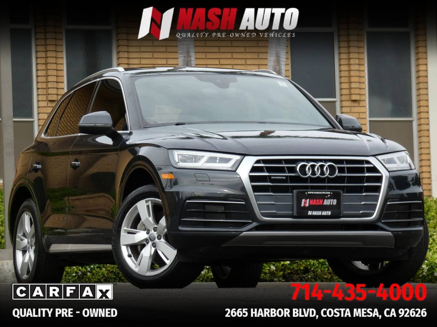 2018 Audi Q5 Premium Plus — SUV — 76,363 mi — Costa Mesa, CA