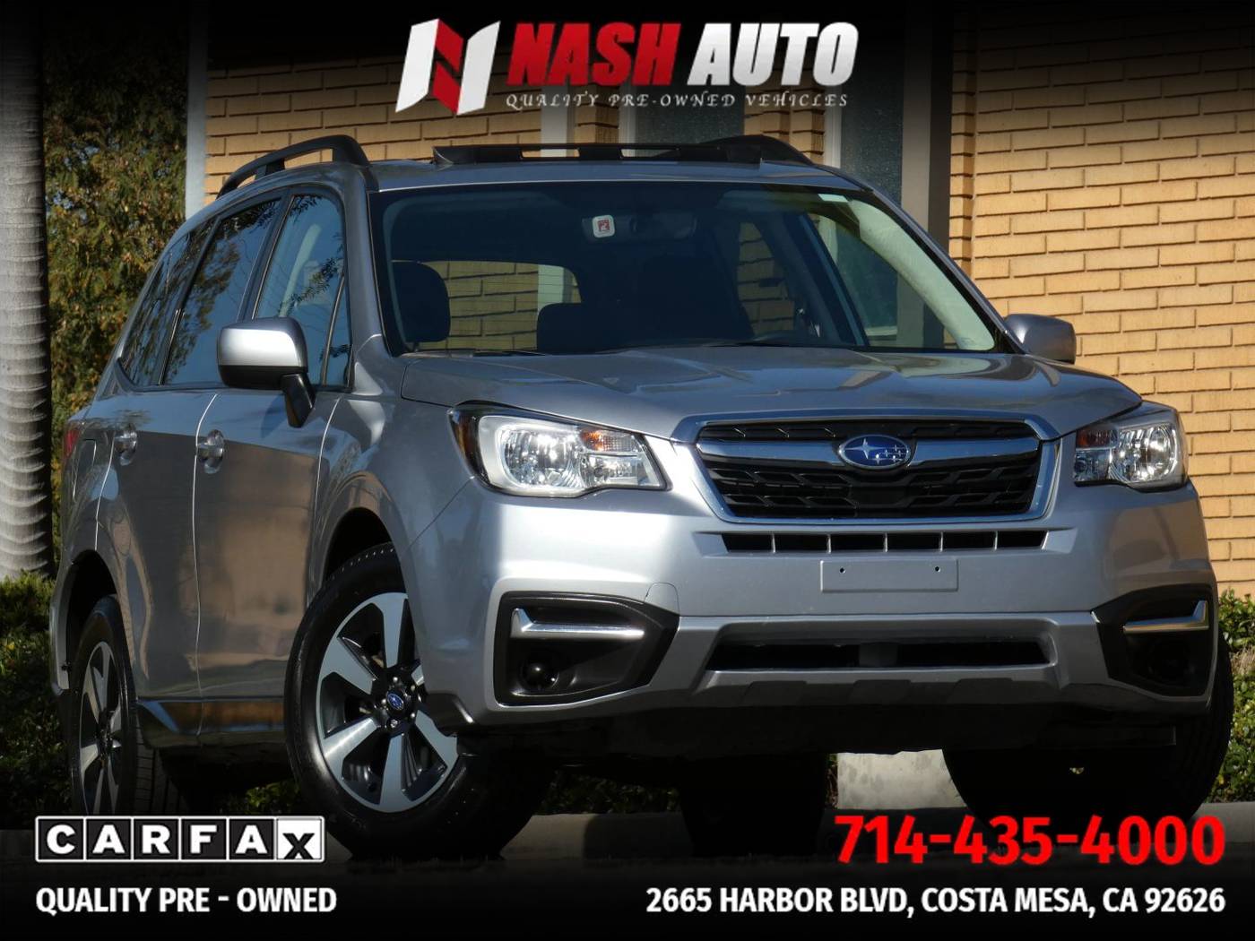2017 Subaru Forester 2.5i Premium — SUV — 72,788 mi — Costa Mesa, CA