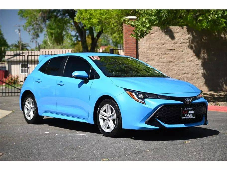 2019 Toyota Corolla Hatchback SE — Hatchback — 107,629 mi — Sacramento, CA