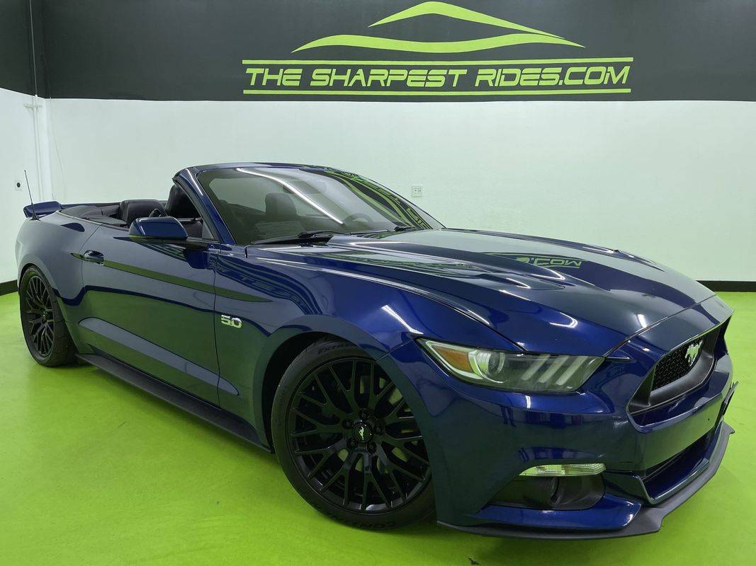 2015 Ford Mustang GT Premium — Convertible — 71,443 mi — Englewood, CO