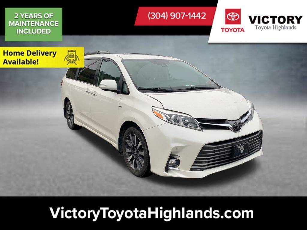 2020 Toyota Sienna Limited Premium — Minivan — 75,792 mi — Triadelphia, WV