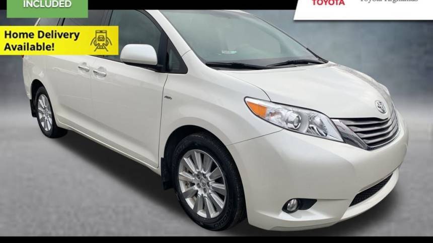 2017 Toyota Sienna Limited — Minivan — 65,874 mi — Triadelphia, WV