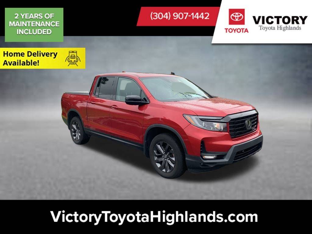 2021 Honda Ridgeline Sport — Pickup Truck — 72,558 mi — Triadelphia, WV