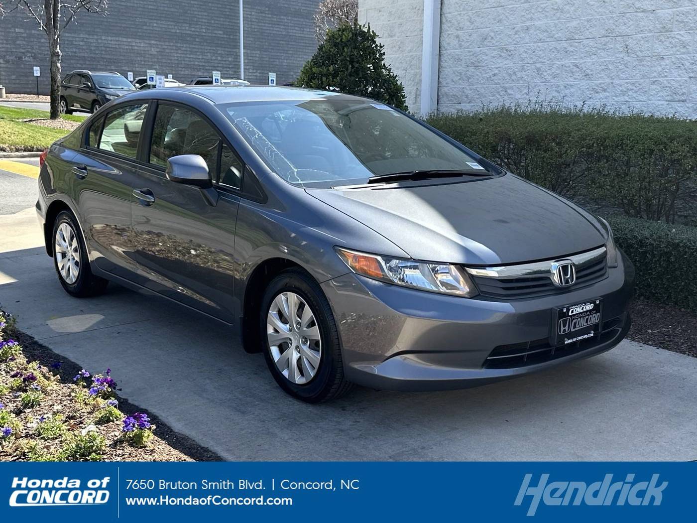 2012 Honda Civic LX — Sedan — 94,892 mi — Concord, NC