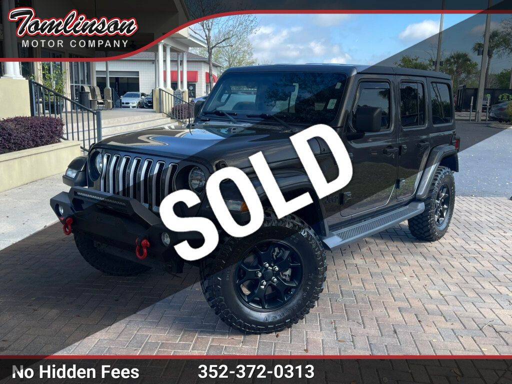 2019 Jeep Wrangler Sahara — SUV — 80,221 mi — Gainesville, FL