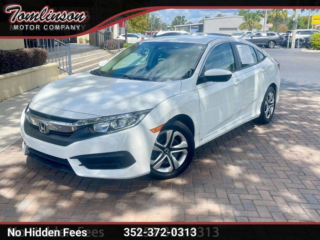 2016 Honda Civic LX — Sedan — 85,215 mi — Gainesville, FL