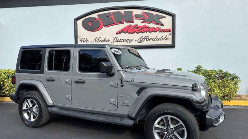 2018 Jeep Wrangler Sahara — SUV — 58,984 mi — Melbourne, FL