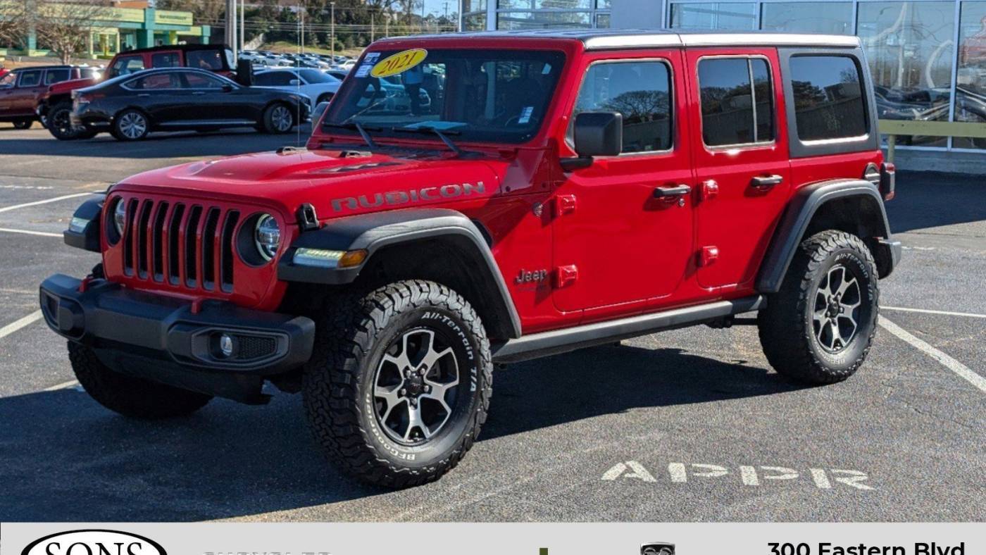 2021 Jeep Wrangler Rubicon — SUV — 46,661 mi — Montgomery, AL