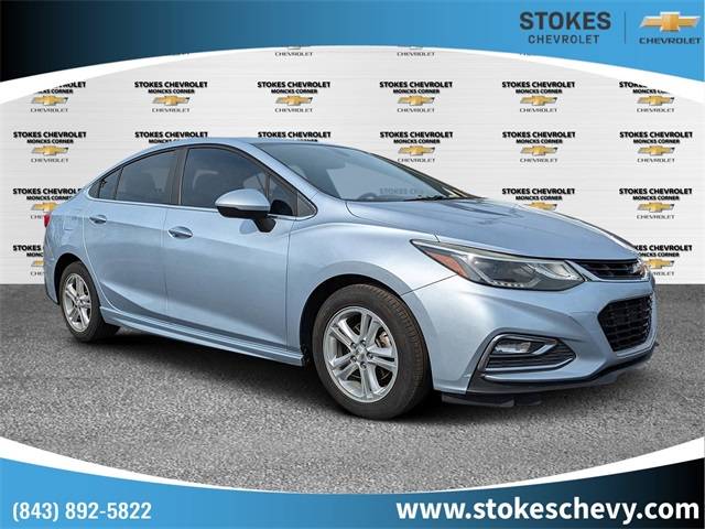 2017 Chevrolet Cruze LT — Sedan — 122,810 mi — Moncks Corner, SC
