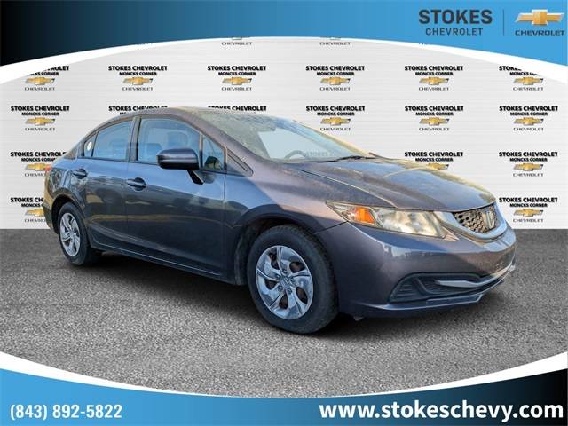 2015 Honda Civic LX — Sedan — 80,964 mi — Moncks Corner, SC