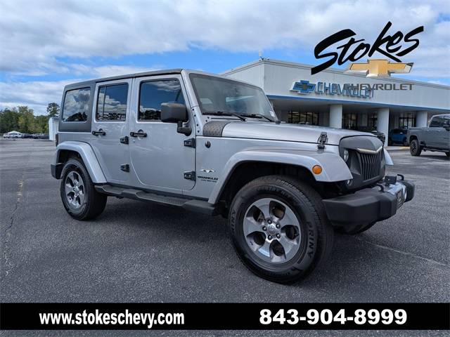 2016 Jeep Wrangler Sahara — SUV — 117,951 mi — Moncks Corner, SC