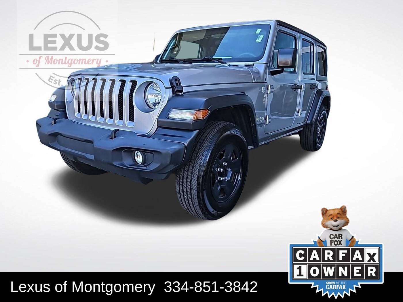 2018 Jeep Wrangler Sport — SUV — 75,795 mi — Montgomery, AL