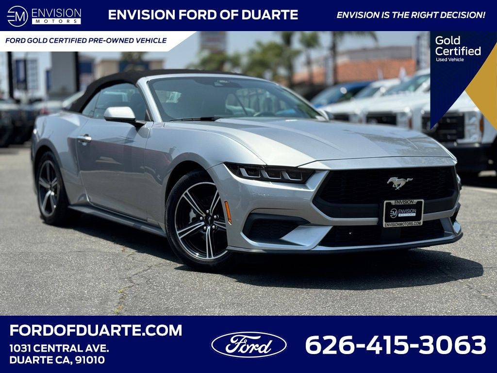 2024 Ford Mustang EcoBoost — Convertible — 8,795 mi — Duarte, CA
