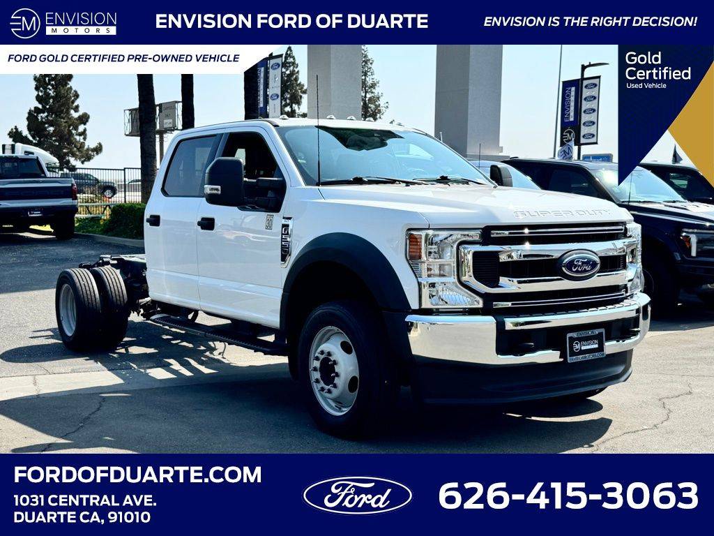 2022 Ford Super Duty F-550 Chassis Cab XLT — Chassis Cab Truck — 7,281 mi — Duarte, CA