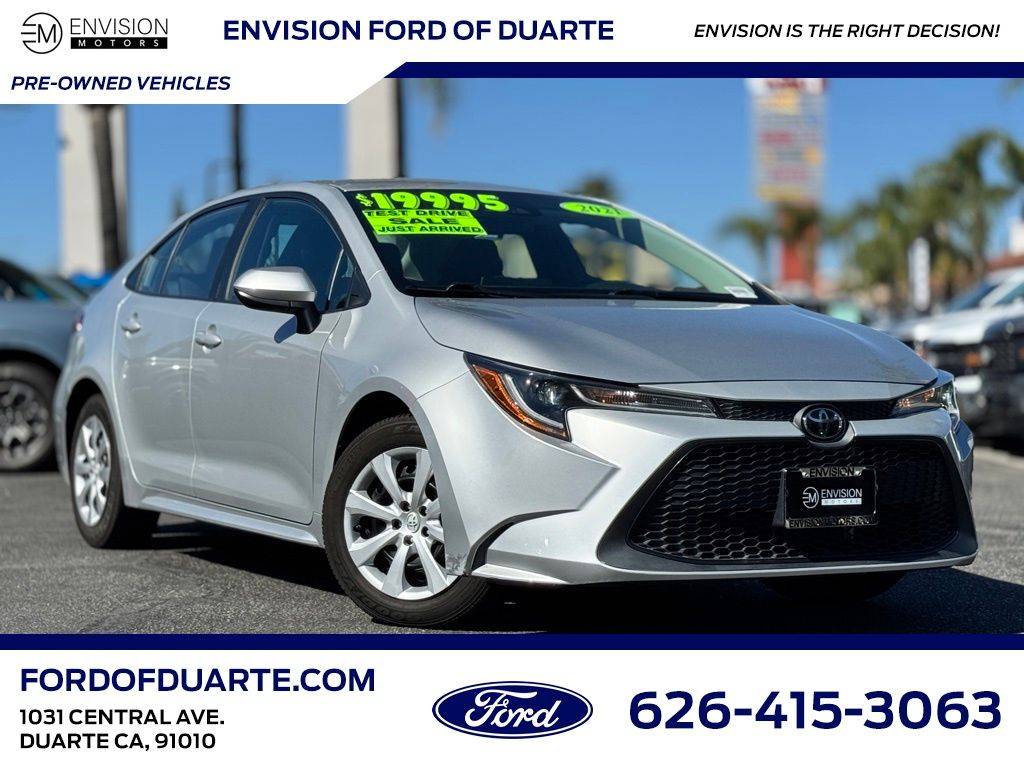 2021 Toyota Corolla LE — Sedan — 59,984 mi — Duarte, CA