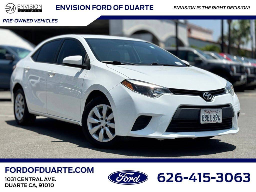 2014 Toyota Corolla LE — Sedan — 195,439 mi — Duarte, CA