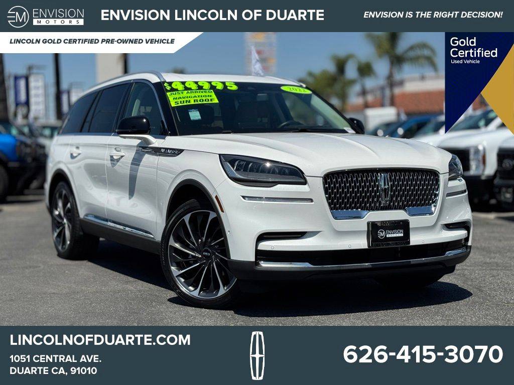 2022 Lincoln Aviator Reserve — SUV — 22,713 mi — Duarte, CA