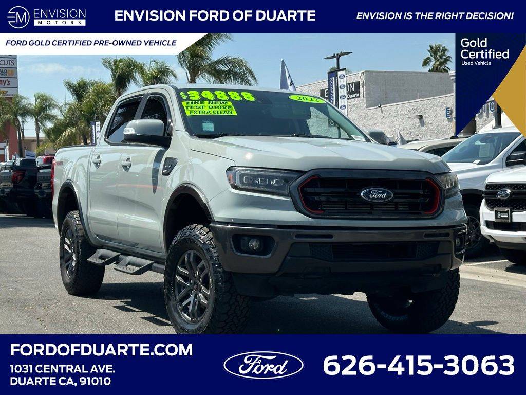 2022 Ford Ranger Lariat — Pickup Truck — 35,565 mi — Duarte, CA