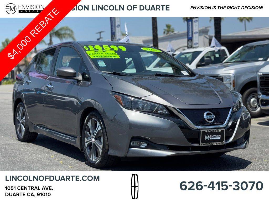 2021 Nissan LEAF SV — Hatchback — 28,670 mi — Duarte, CA