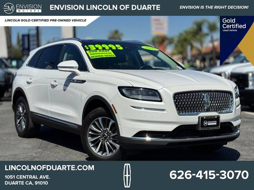 2022 Lincoln Nautilus Reserve — SUV — 34,951 mi — Duarte, CA